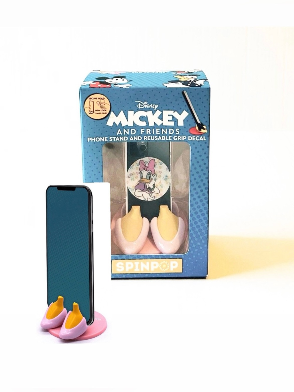 ⭐️5 For 25⭐️ Disney Daisy Duck Spin Pop Cell Phone Stand and Pop Grip Holder